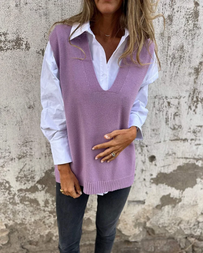 Kirsty - Knit Sweater Vest