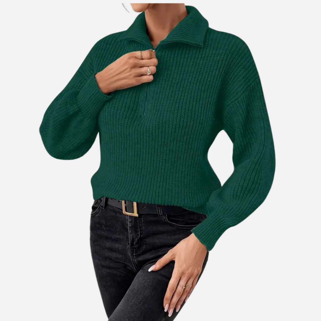 Elsa | Women’s Half-Zip Sweater