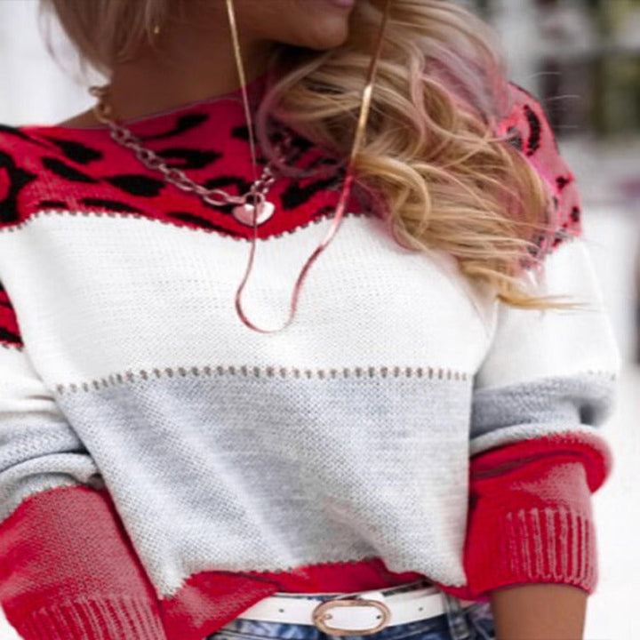 Freya™ - Printed Warm Pullover Sweater