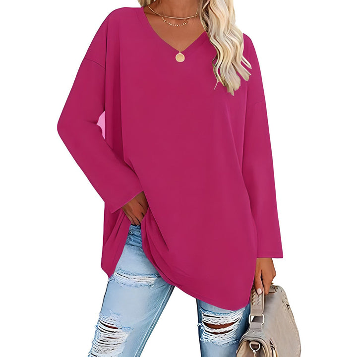 Alicia™ - Relaxed V-Neck Sweater