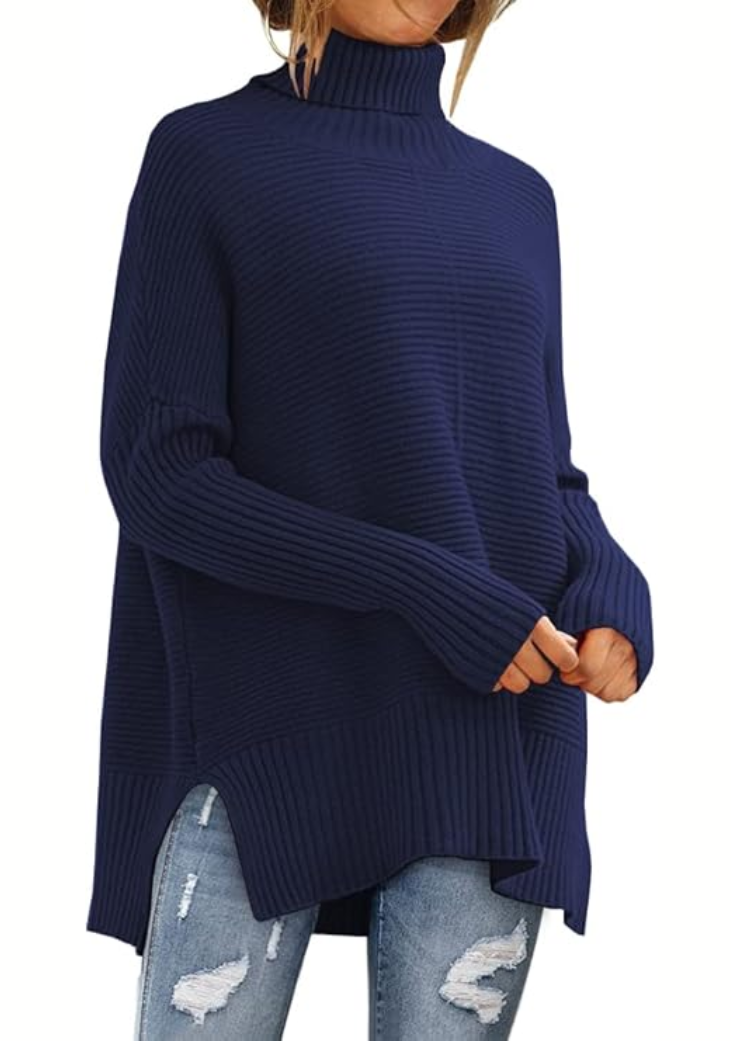 Elisse™ - Casual Turtleneck Pullover