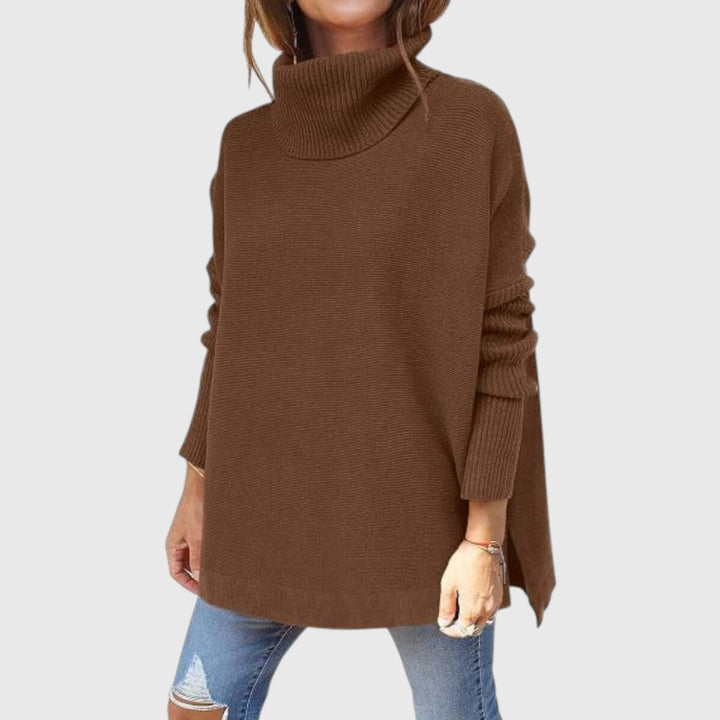 Maria - Cozy Oversized Turtleneck Jumper