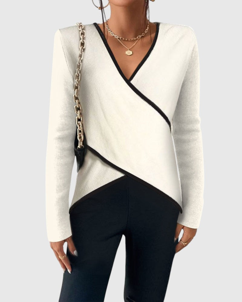 Bindi Elegant V-Neck Sweater