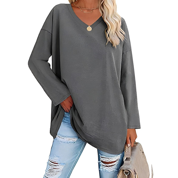 Shirley™ - Relaxed V-Neck Sweater