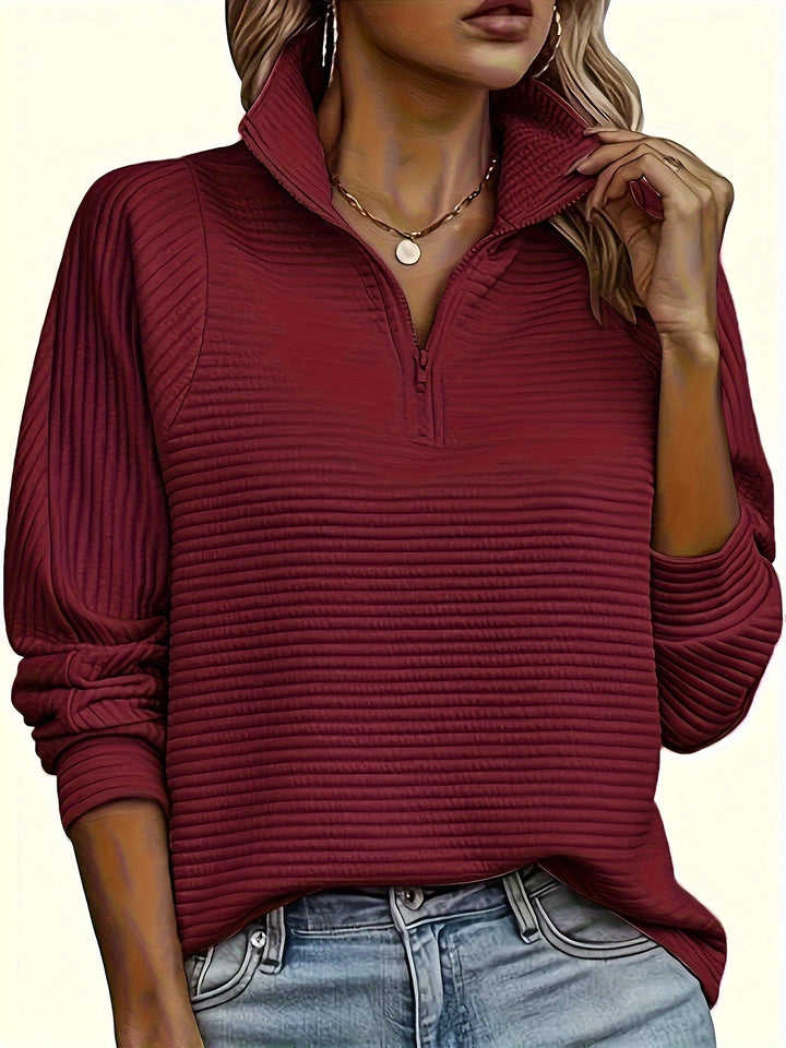 Vicki - Elegant Jumper with Zip
