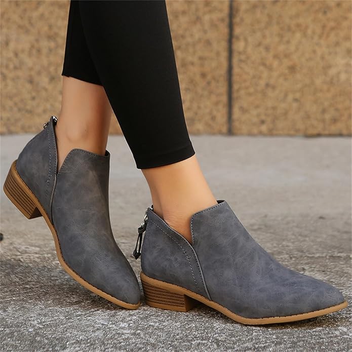 Mia - Sleek Ankle Boots for Effortless Style