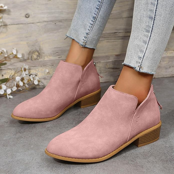 Mia - Sleek Ankle Boots for Effortless Style