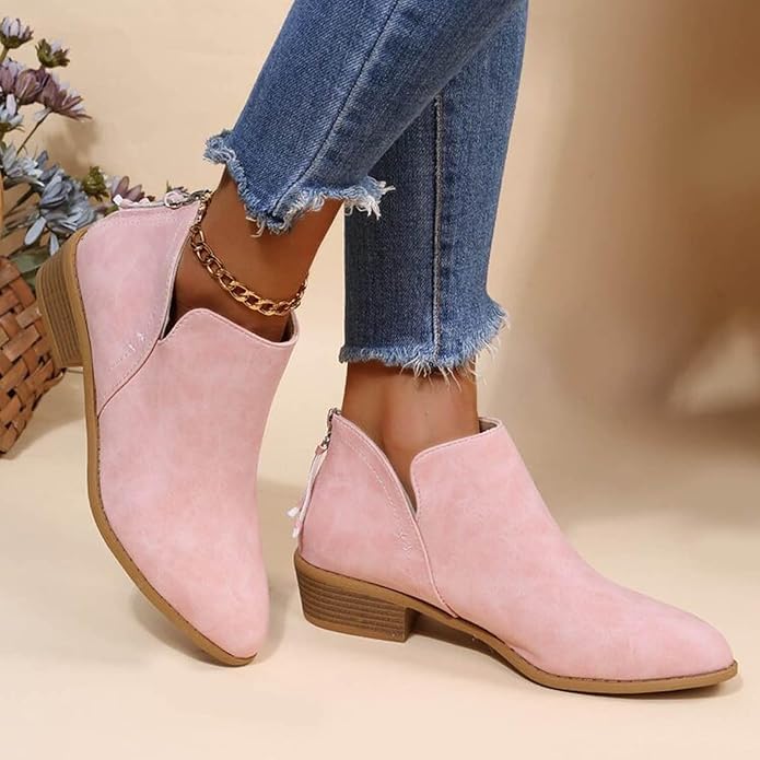 Mia - Sleek Ankle Boots for Effortless Style