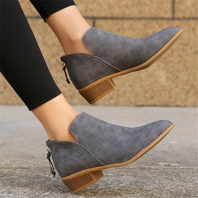 Mia - Sleek Ankle Boots for Effortless Style