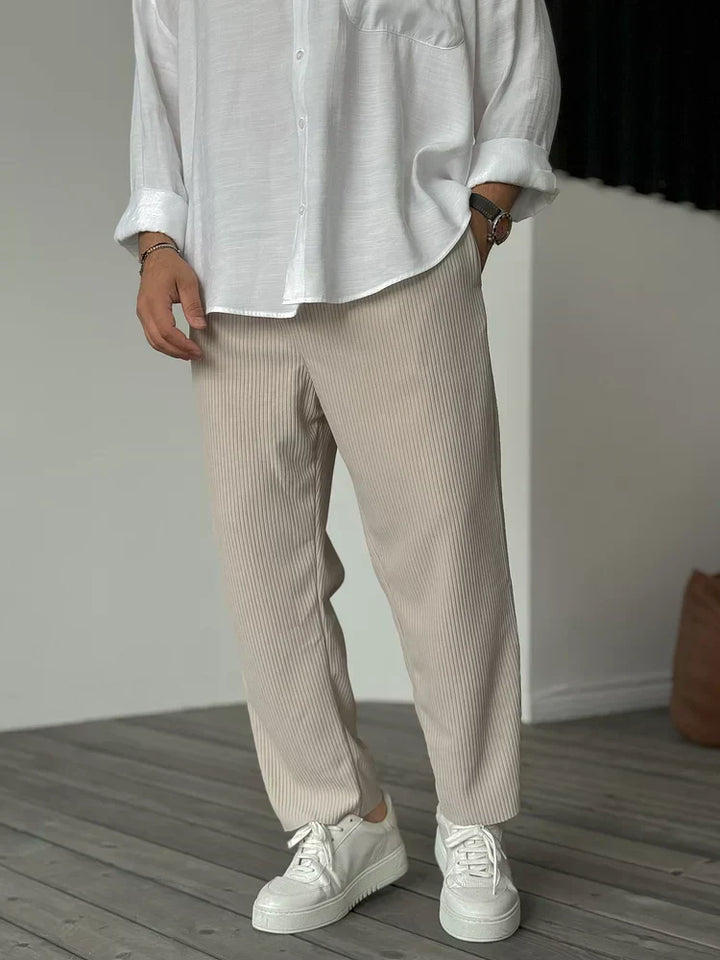 Will Relaxed Ribbed Trousers