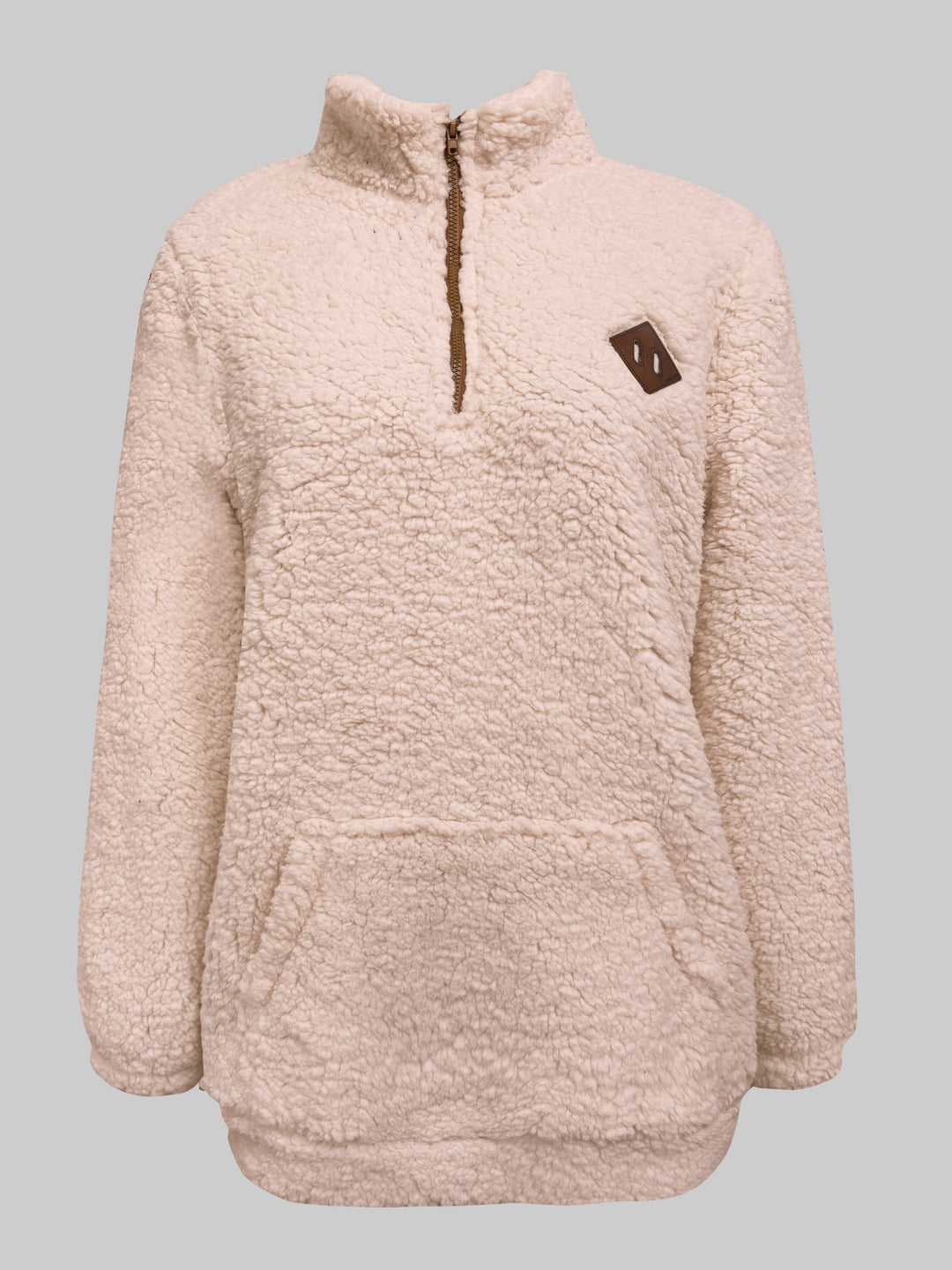 July - Elegant Teddy Jumper with Zip
