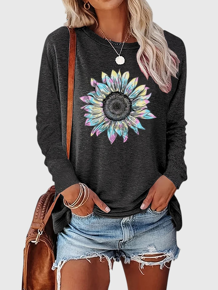 Fenne - Elegant Sunflower Top