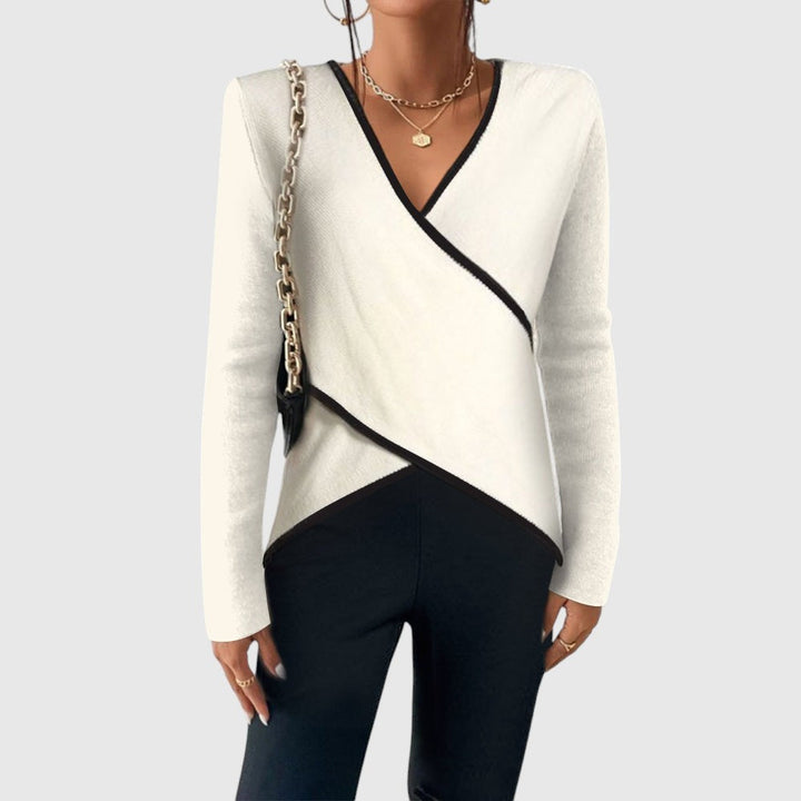Bindi Elegant V-Neck Sweater