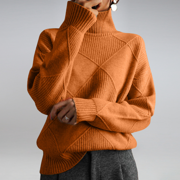Renai - Cozy Women's Turtleneck Sweater
