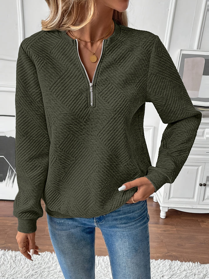 Indy - Elegant Jumper with Zip