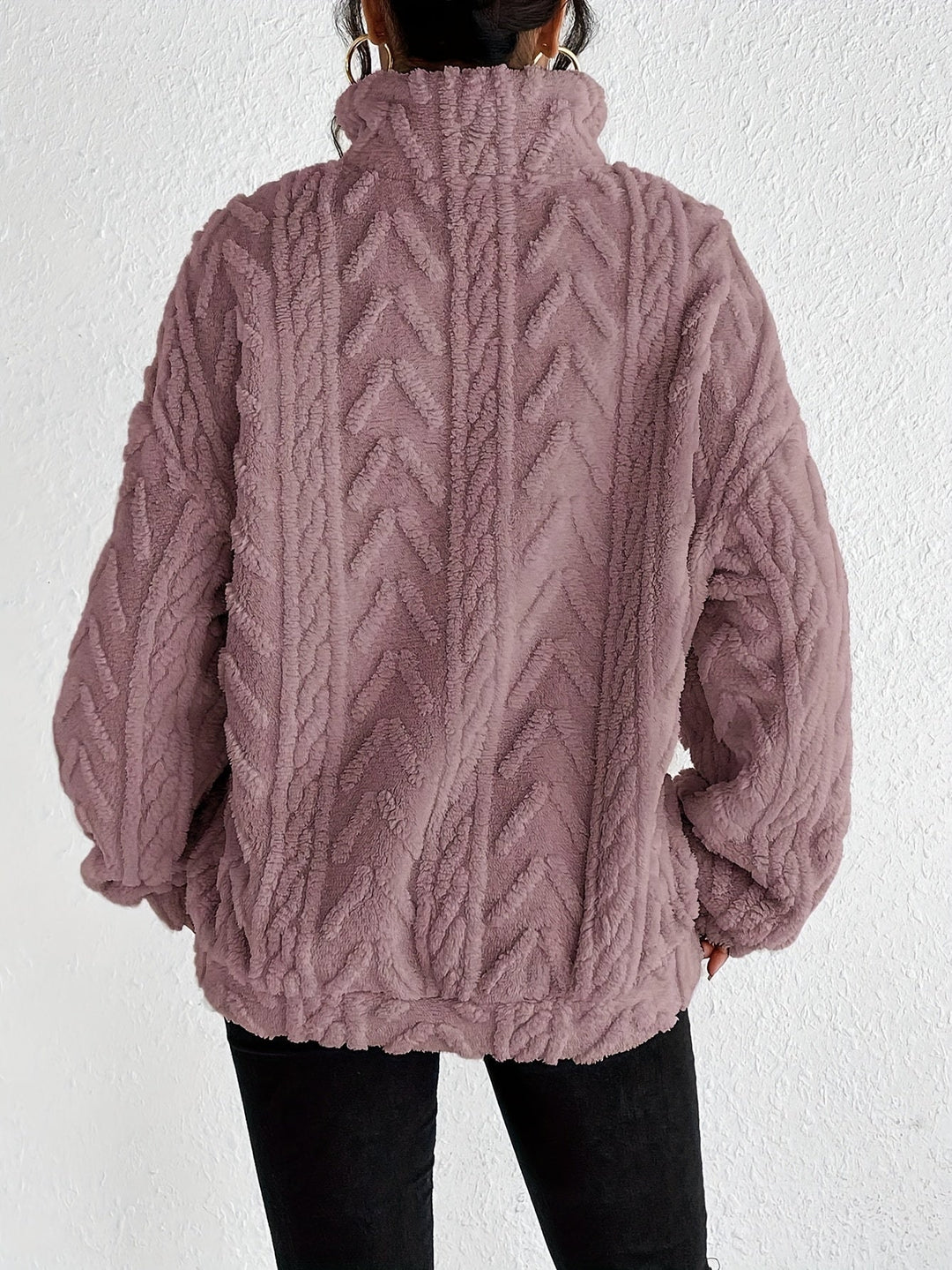 Tara - Knit Half Zip Jumper