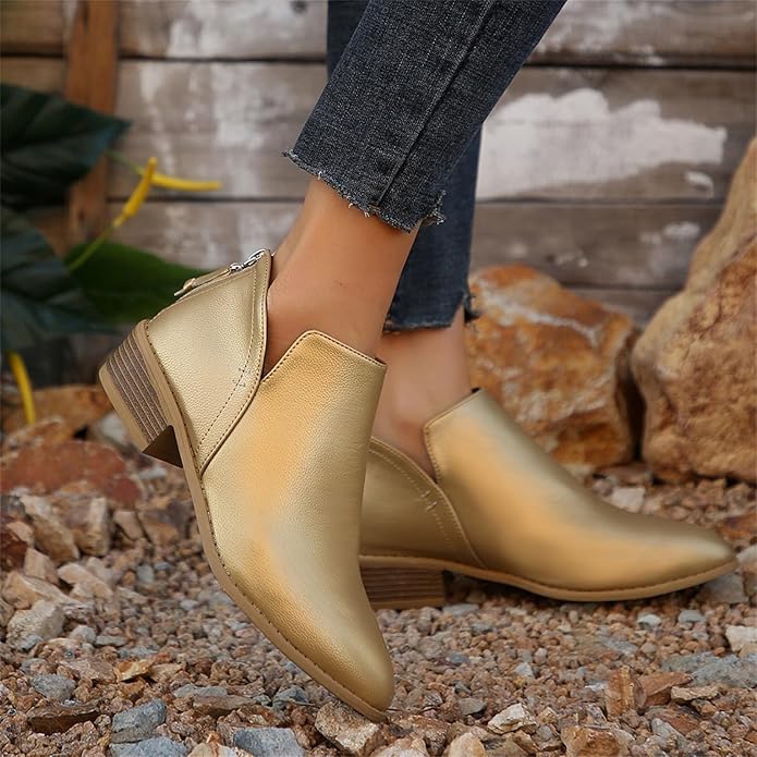 Mia - Sleek Ankle Boots for Effortless Style