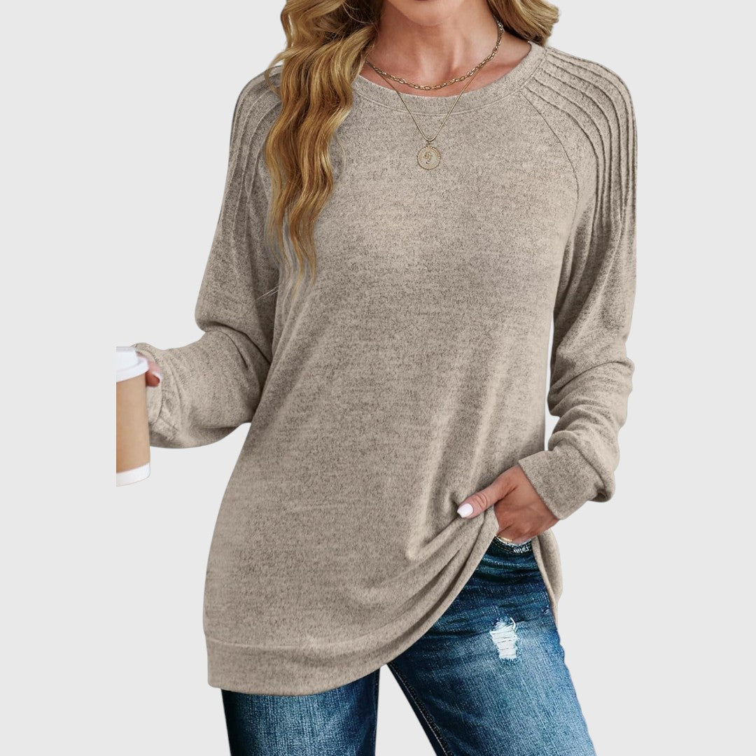 Charmaine™ - Cozy Long Sleeve Sweater