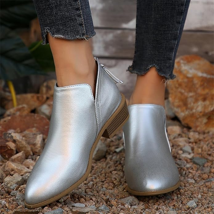 Mia - Sleek Ankle Boots for Effortless Style