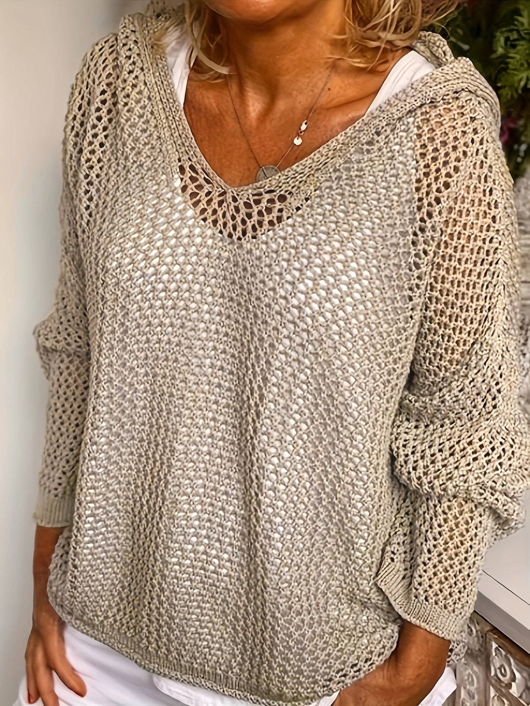 Liz - Elegant Knitted Jumper