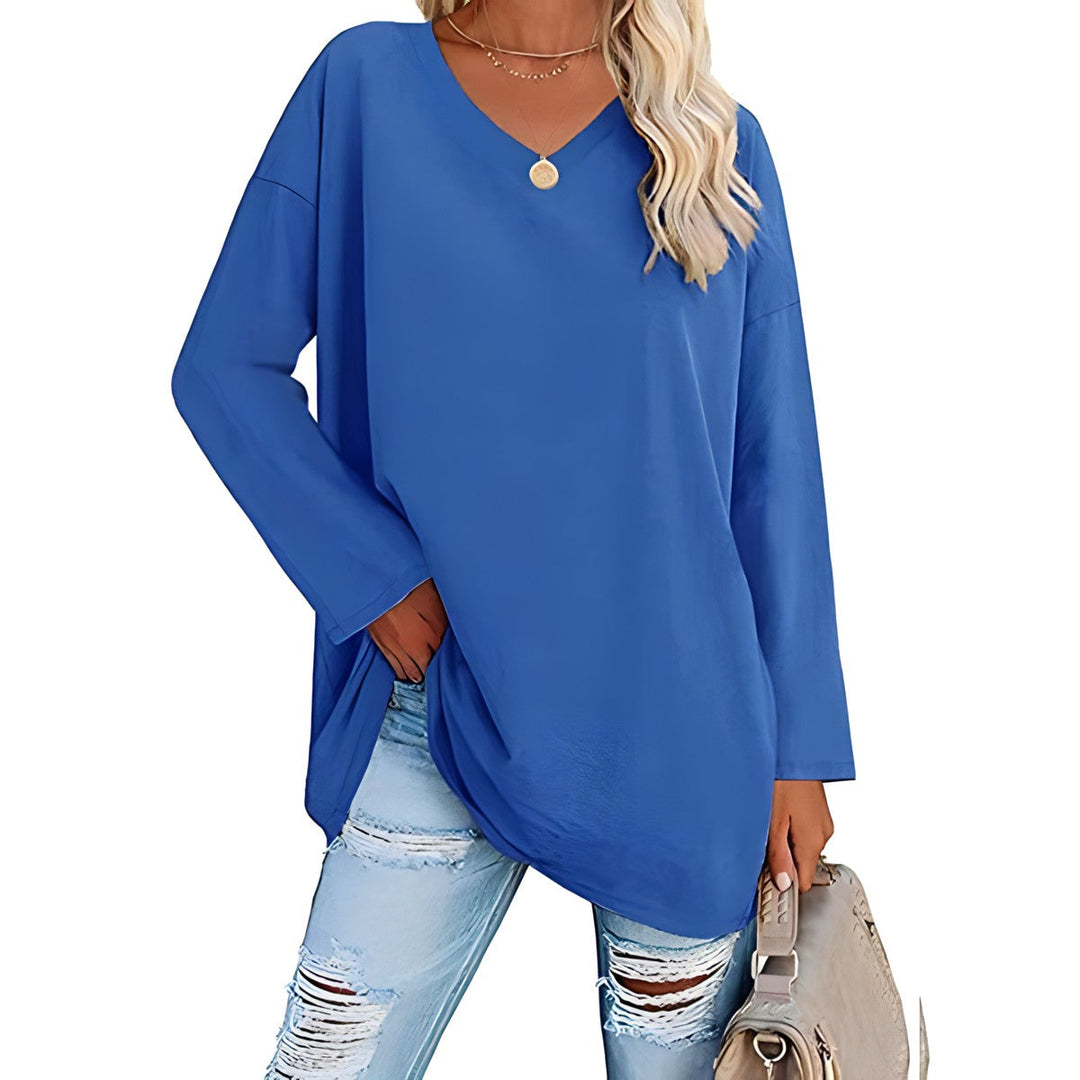 Shirley™ - Relaxed V-Neck Sweater