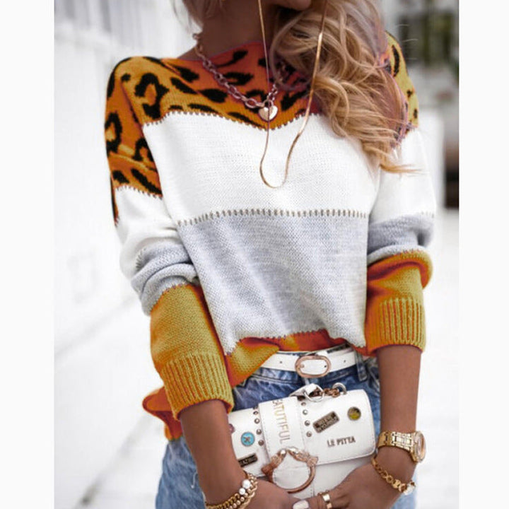 Freya™ - Printed Warm Pullover Sweater