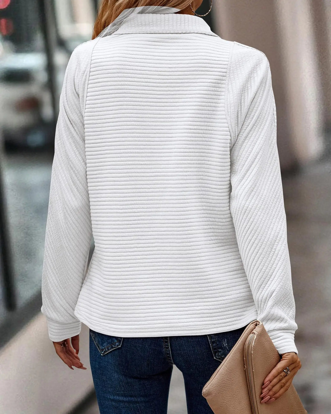 Kylie - Elegant Jumper with Zip
