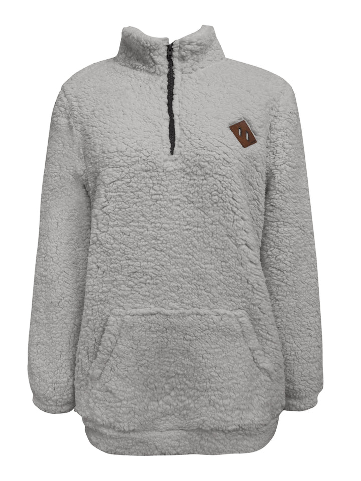 July - Elegant Teddy Jumper with Zip