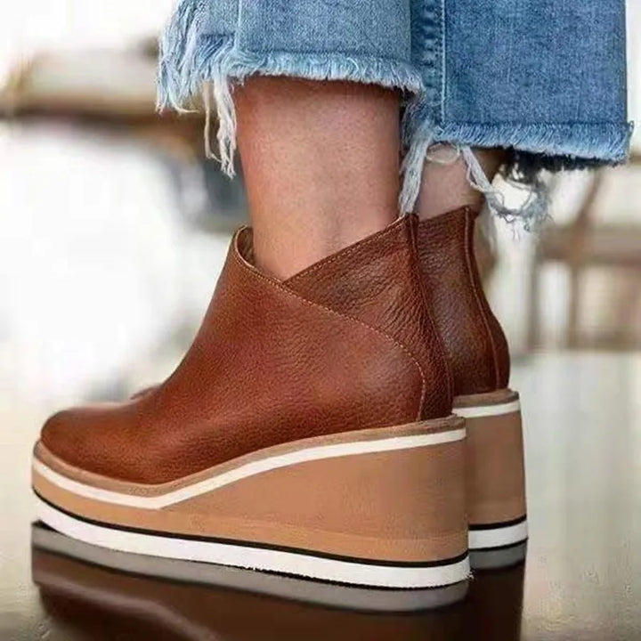 Layla™ - Stylish Leather  Boots