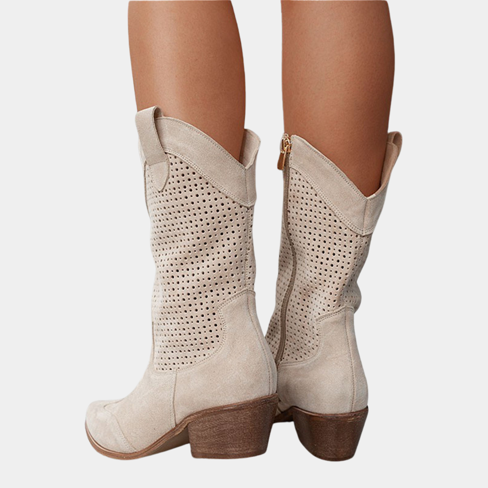 Megan - Cowboy Style Orthopedic Boots