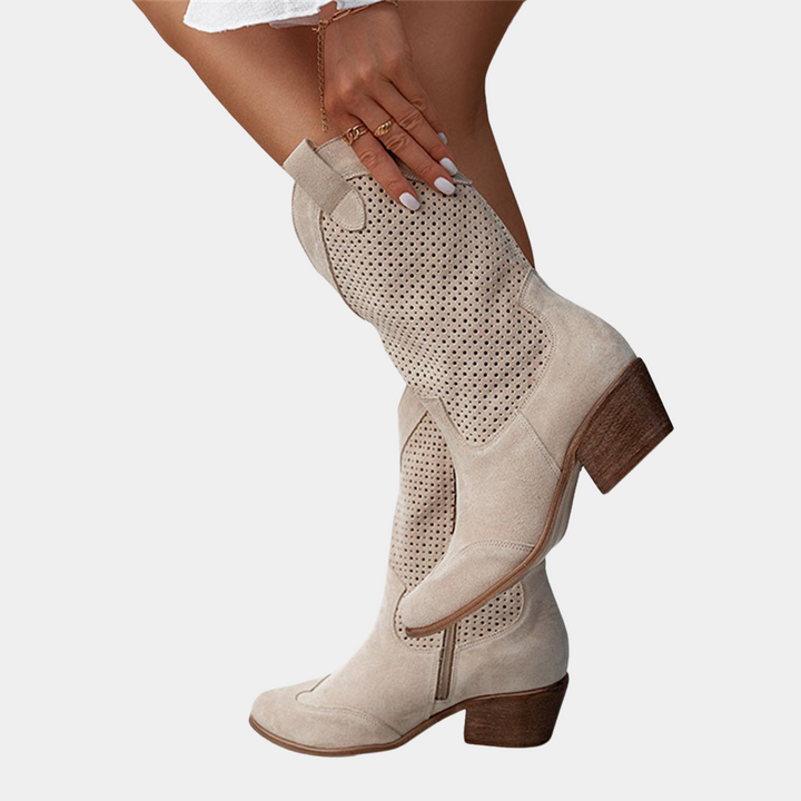 Megan - Cowboy Style Orthopedic Boots
