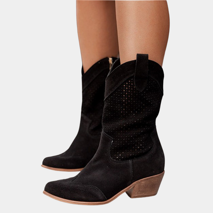 Megan - Cowboy Style Orthopedic Boots