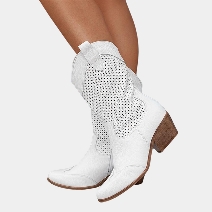 Megan - Cowboy Style Orthopedic Boots