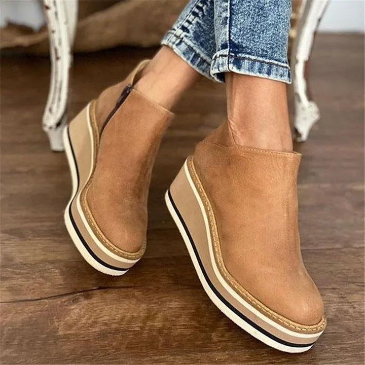 Layla™ - Stylish Leather  Boots