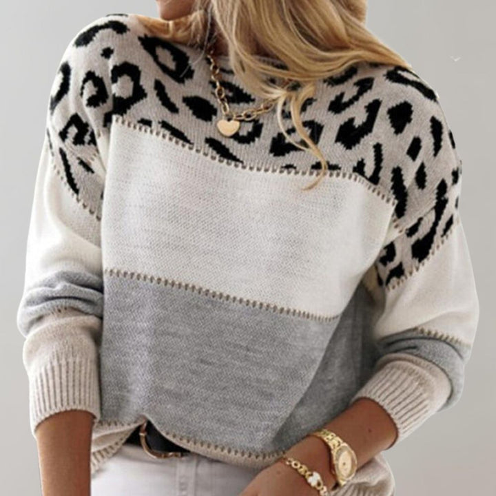 Samantha - Leopard Print Jumper