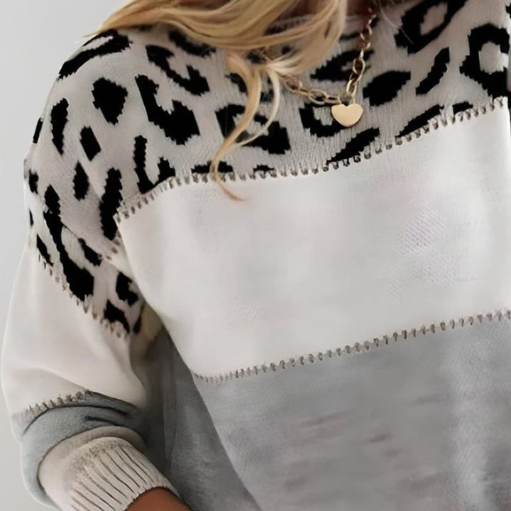 Samantha - Leopard Print Jumper