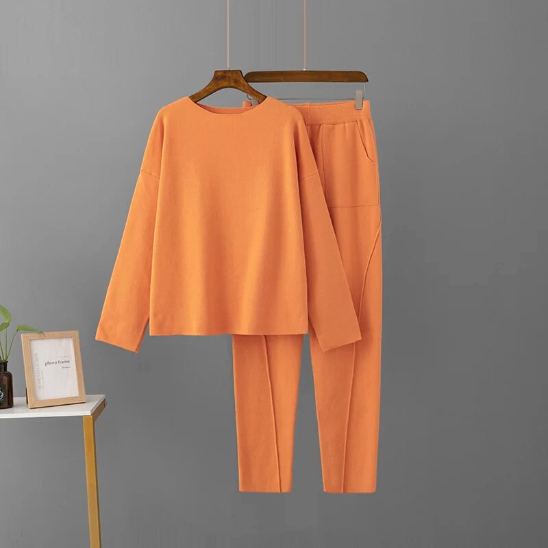 Raelenne - 2 Piece Knitted Tracksuit