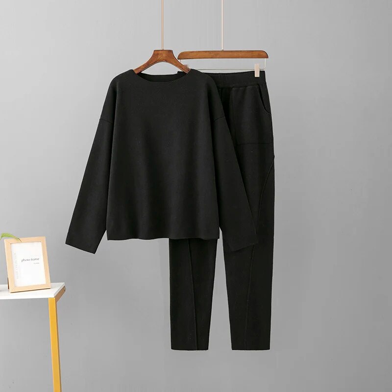 Raelenne - 2 Piece Knitted Tracksuit
