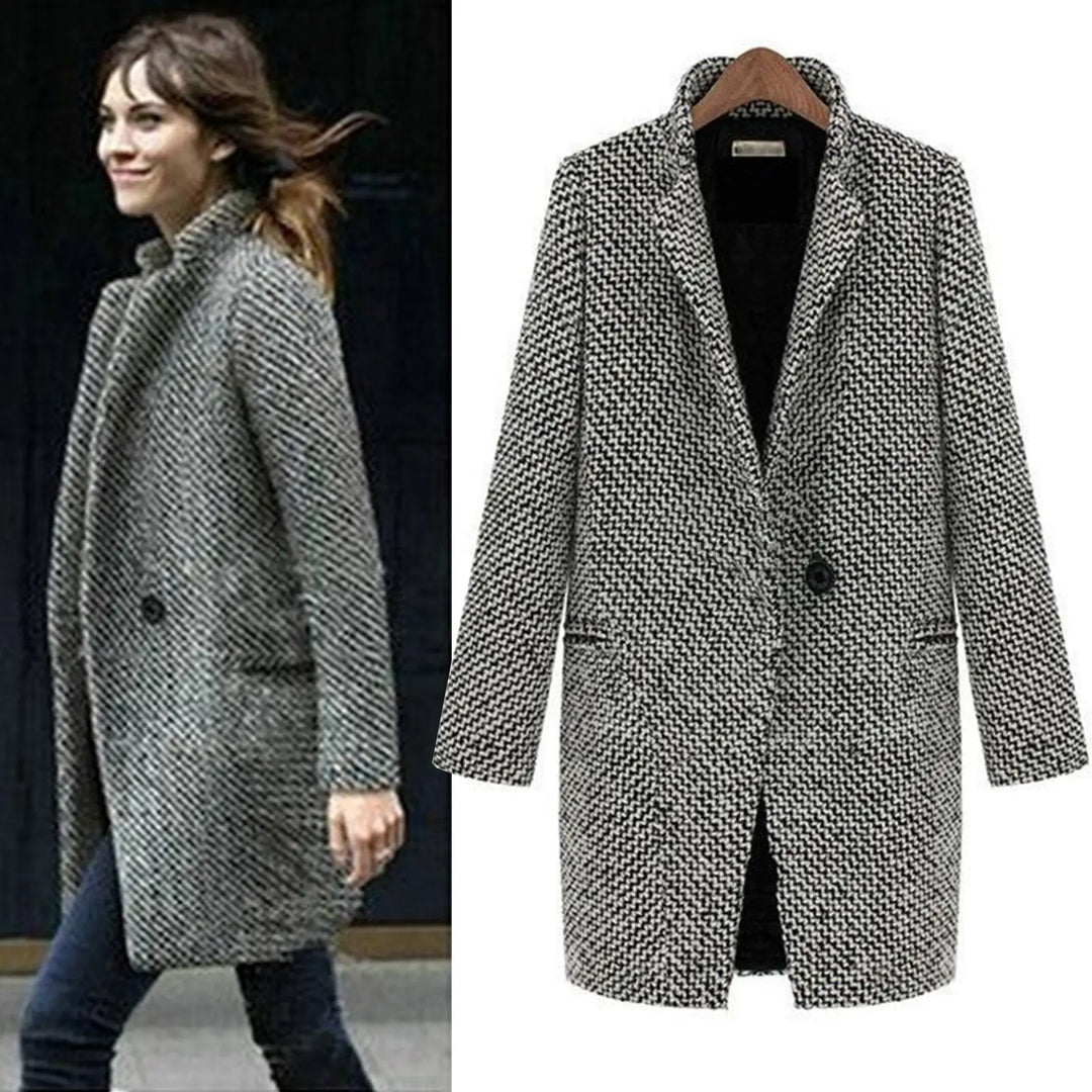 Klara™ | Elegant Long Coat