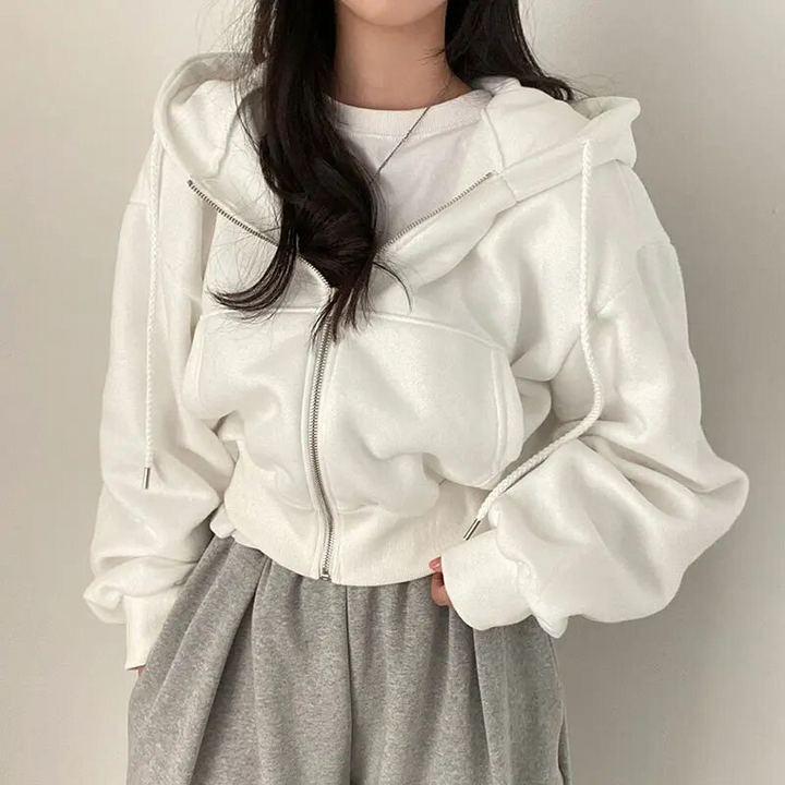 Lynne - Women’s oversized zip-up hoodie