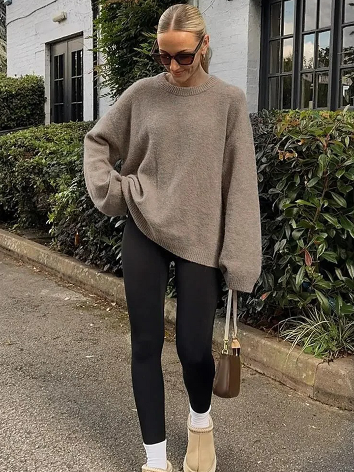 Denise - Fluffy Knit Jumper