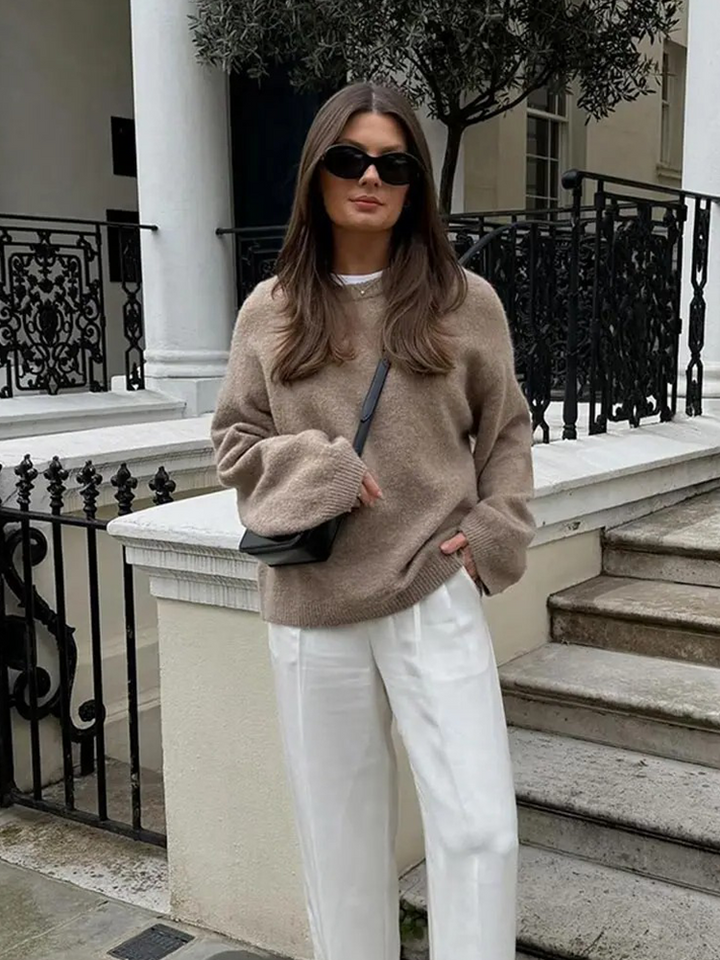 Denise - Fluffy Knit Jumper