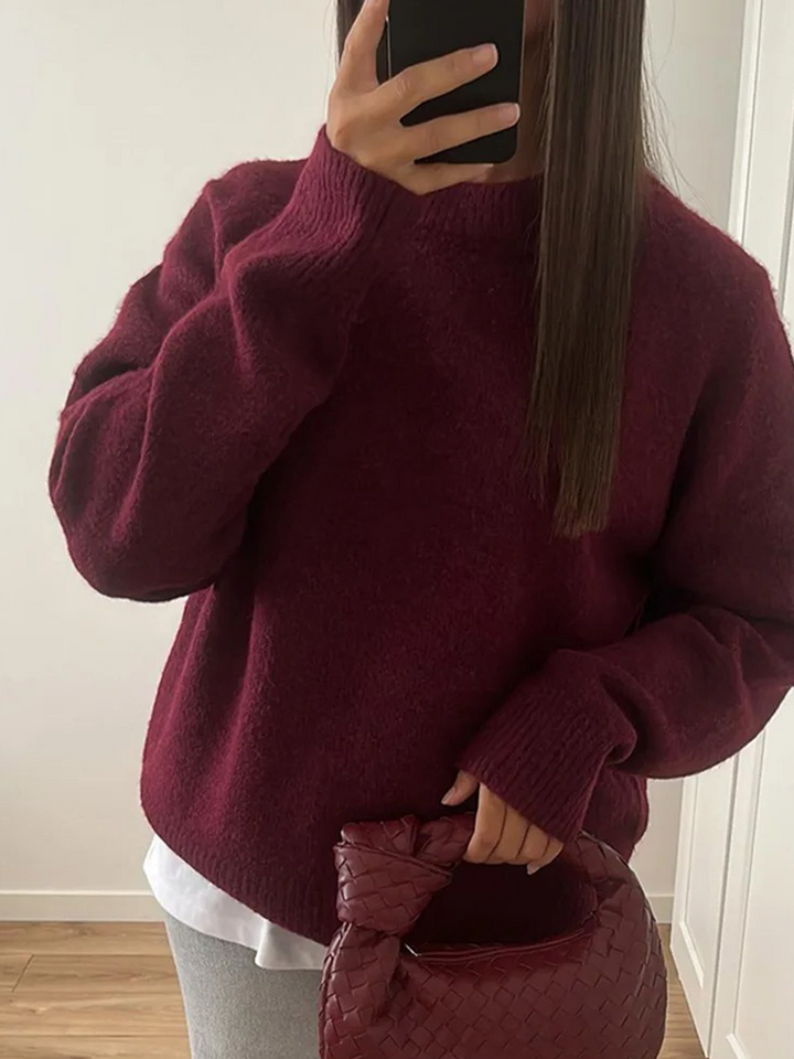 Denise - Fluffy Knit Jumper