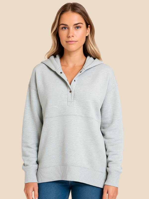 Nahide - Oversized Hooded Sweater Soft and Stylish for Everyday Comfort