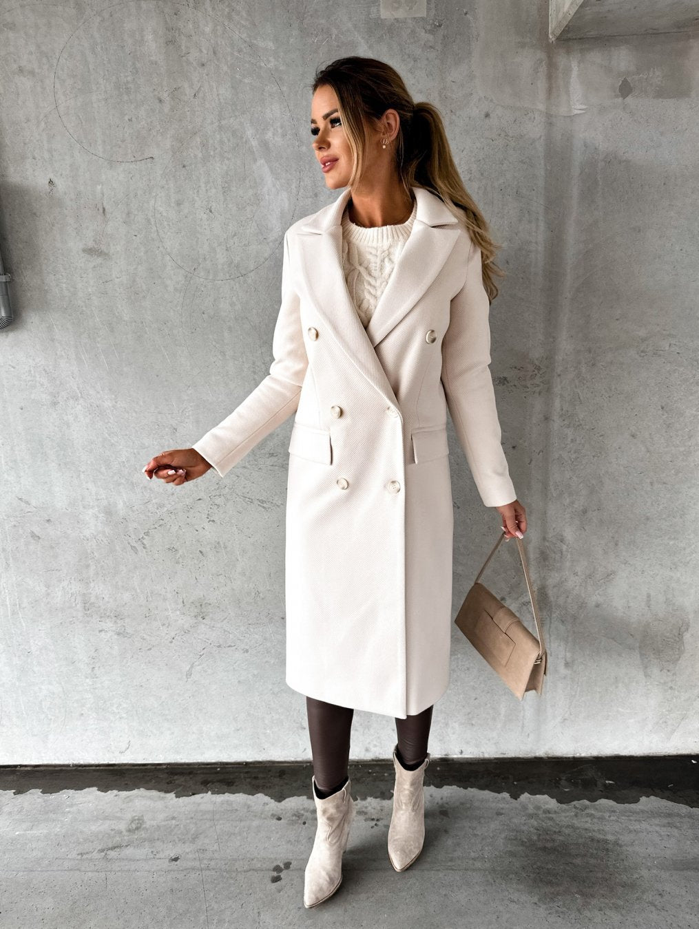 Kate™ | Coat Long Fit Women
