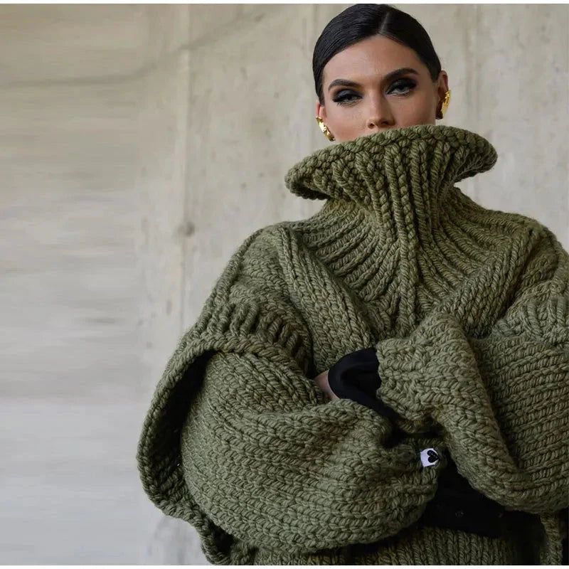 Gabby - Oversized Knitted Sweater