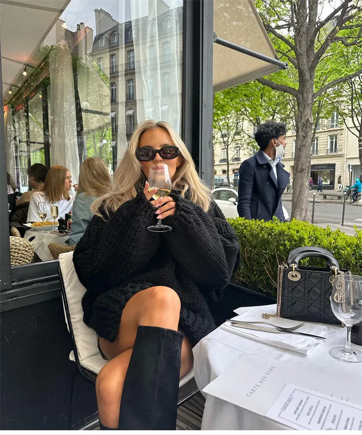 Gabby - Oversized Knitted Sweater