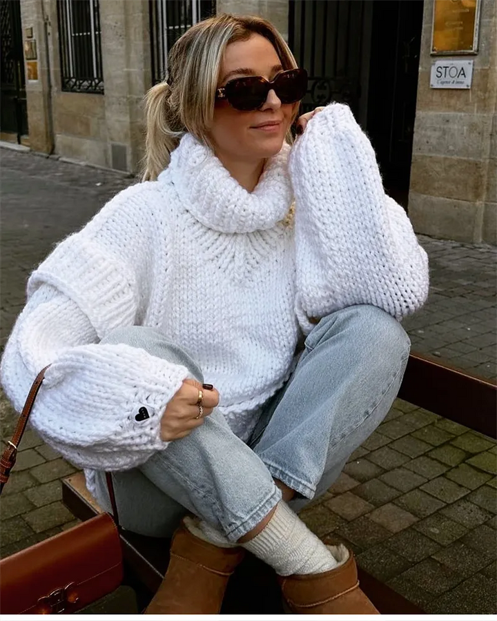 Gabby - Oversized Knitted Sweater