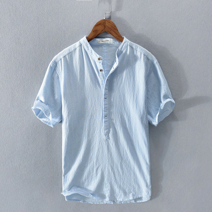 Damian Cotton-Linen Shirt