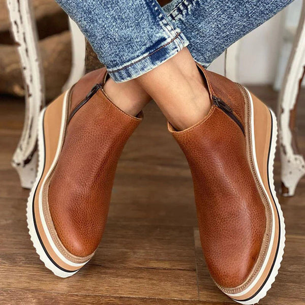 Layla™ - Stylish Leather  Boots